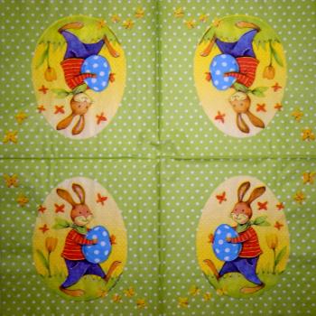 184 Rabbits:  unnatürlich - 3-ply - 35x35 cm